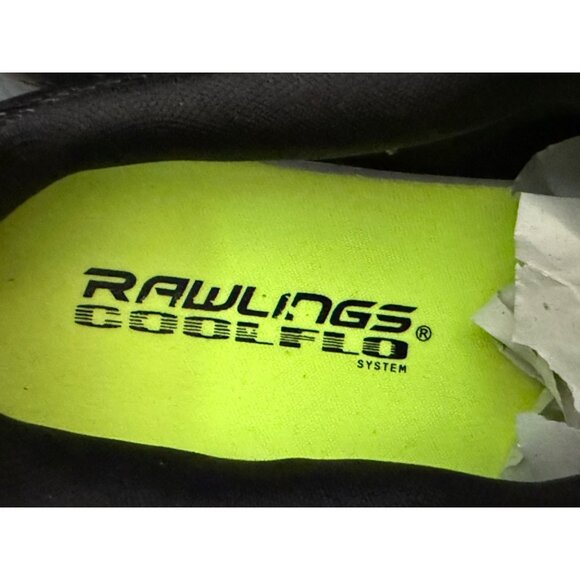 Rawlings Mens Black Coolflo Athletic Turf Shoes Size 6.5D Man Made Baseball NWOB - Picture 5 of 15